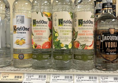 Figure 1: Examples of spiced vodka