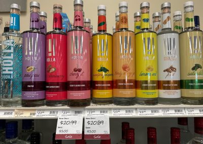 Figure 2: Examples of spiced vodka