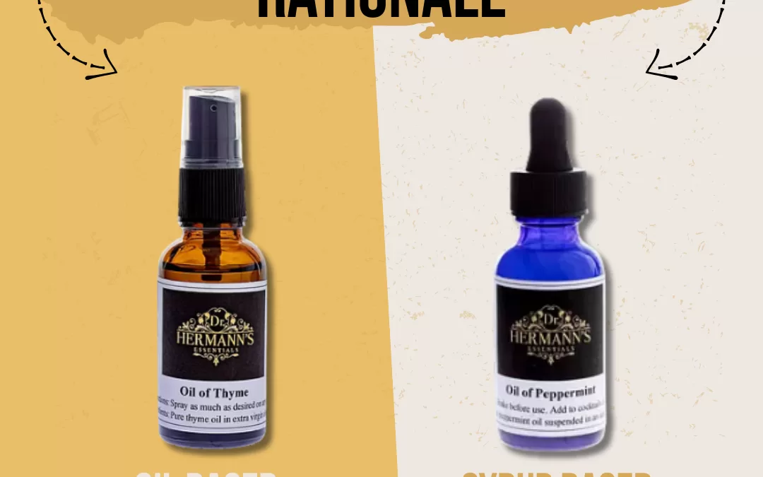 Oil-based and Syrup-based Essentials – Rational